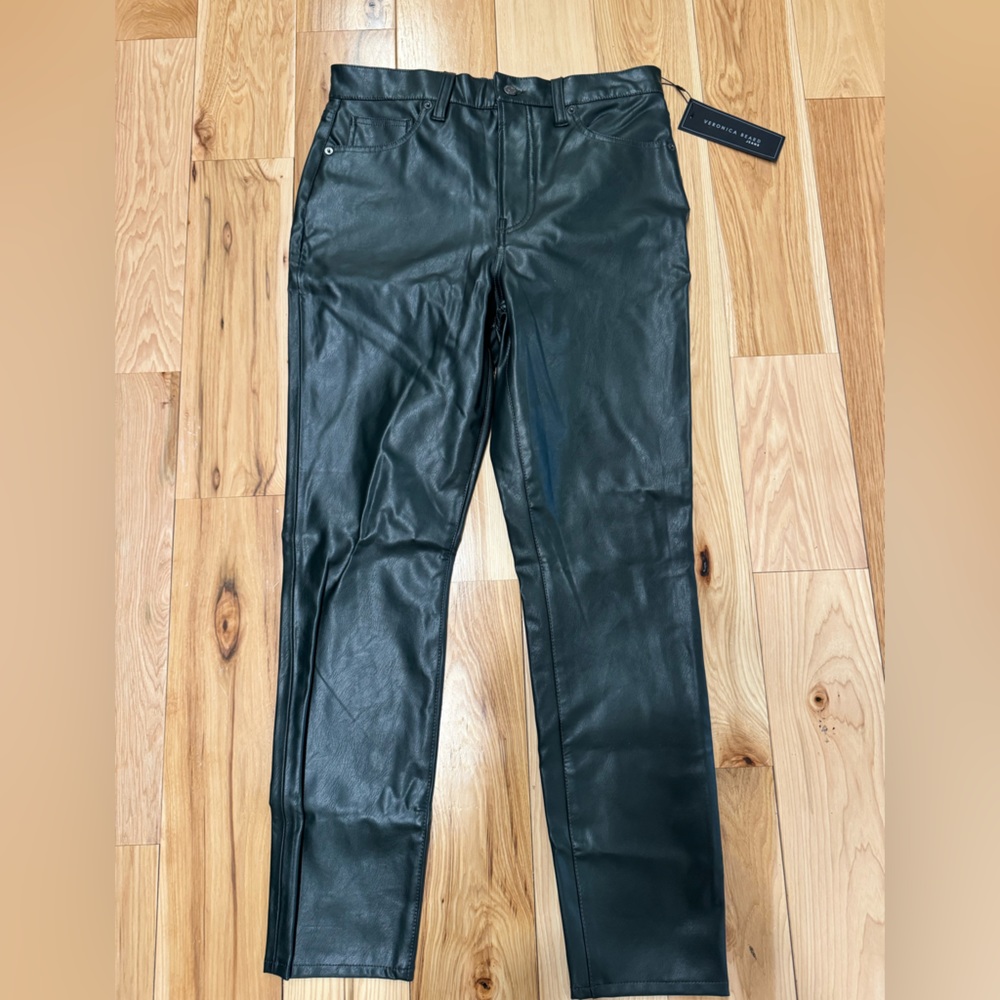 Veronica Beard Leather Pants, size 31